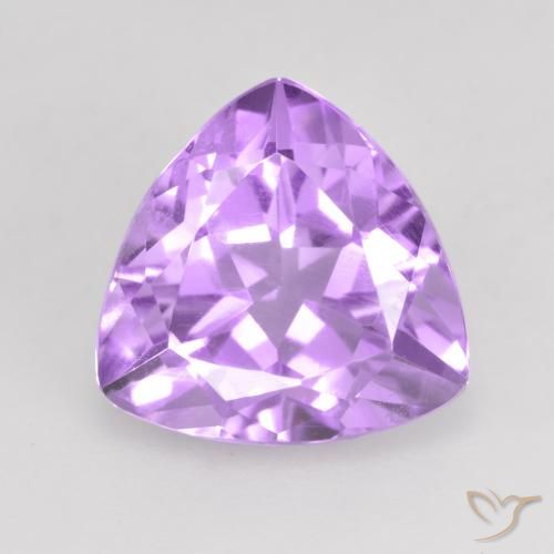 2.91ct Natürlicher Helles rosa Violett Amethyst, Trillion, VVS-VS