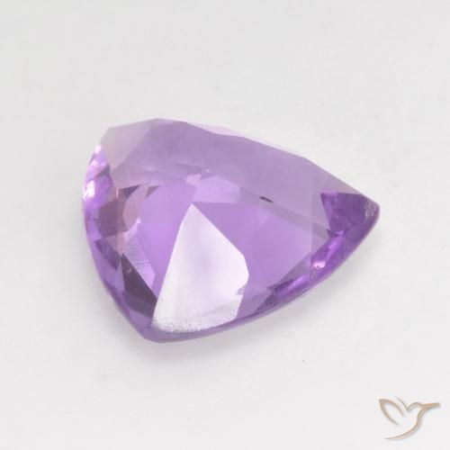 9,17 ctw natürlicher Helles rosa Violett Amethyst, Trillion, VVS-VS