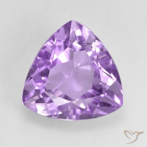 2.94ct Natürlicher Rosaig-violett Amethyst, Trillion, VVS-VS