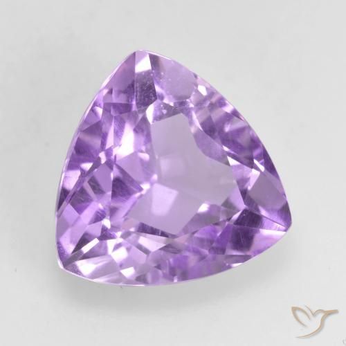 9,17 ctw natürlicher Rosaig-violett Amethyst, Trillion, VVS-VS