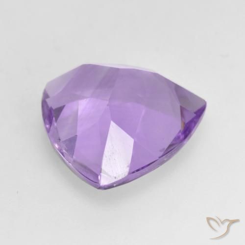 9,17 ctw natürlicher Rosaig-violett Amethyst, Trillion, VVS-VS
