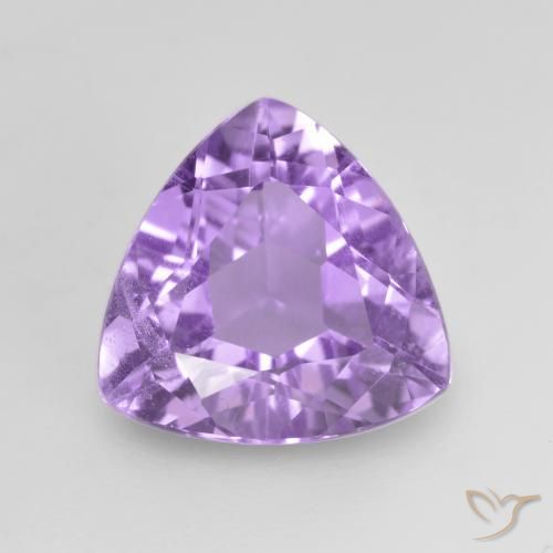 2.70ct Natürlicher Mittelviolett Amethyst, Trillion, VVS-VS