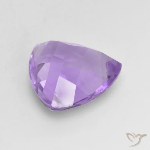 9,17 ctw natürlicher Mittelviolett Amethyst, Trillion, VVS-VS