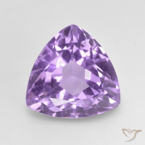 3.02ct Natürlicher Rosaig-violett Amethyst, Trillion, VVS-VS