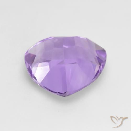 9,17 ctw natürlicher Rosaig-violett Amethyst, Trillion, VVS-VS