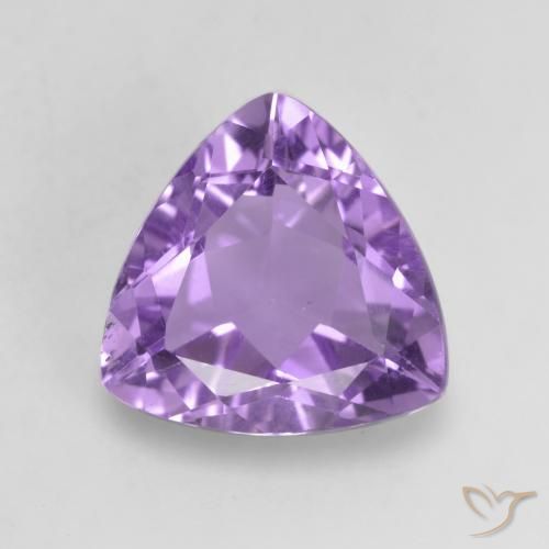 2.68ct Natürlicher Mittelviolett Amethyst, Trillion, VVS-VS