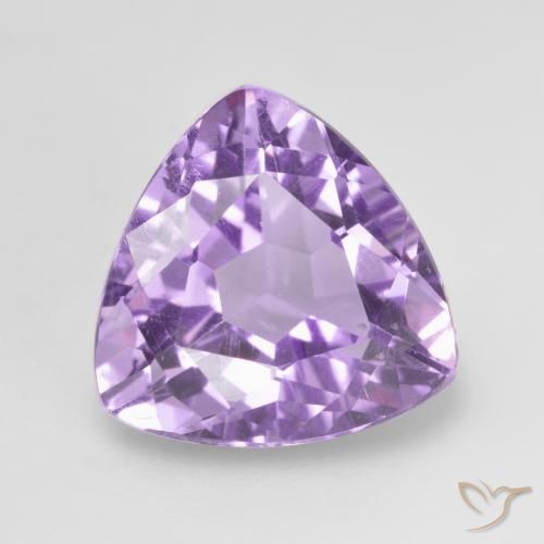 3.06ct Natürlicher Mittelviolett Amethyst, Trillion, VVS-VS