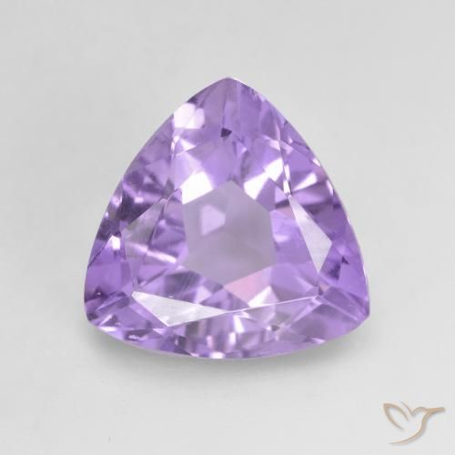 2.66ct Natürlicher Mittelviolett Amethyst, Trillion, VVS-VS