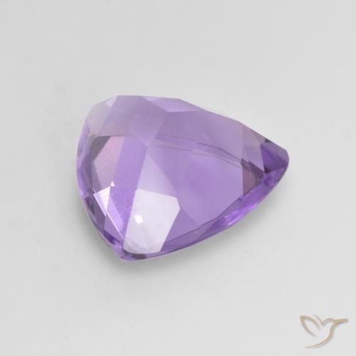 9,17 ctw natürlicher Mittelviolett Amethyst, Trillion, VVS-VS