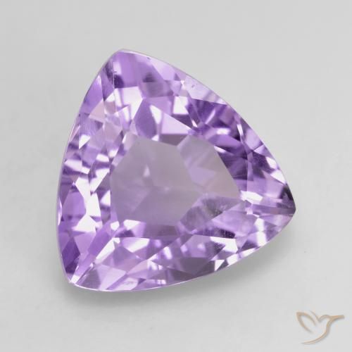 9,17 ctw natürlicher Mittelviolett Amethyst, Trillion, VVS-VS