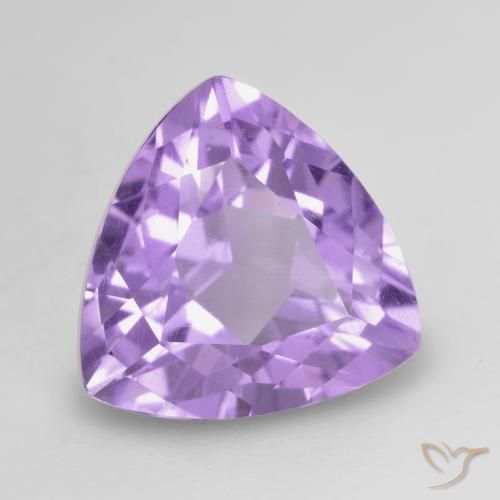 9,17 ctw natürlicher Mittelviolett Amethyst, Trillion, VVS-VS