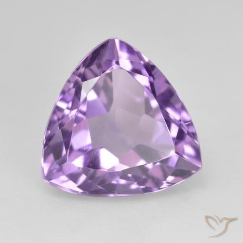 9,17 ctw natürlicher Mittelviolett Amethyst, Trillion, VVS-VS