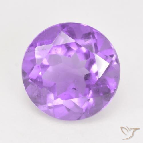 1.17ct Natürlicher hellviolett Amethyst, Runden, VS