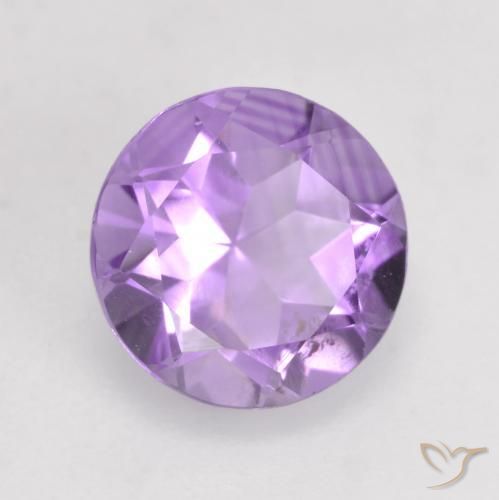 9,17 ctw natürlicher Mittelviolett Amethyst, Runden, VS