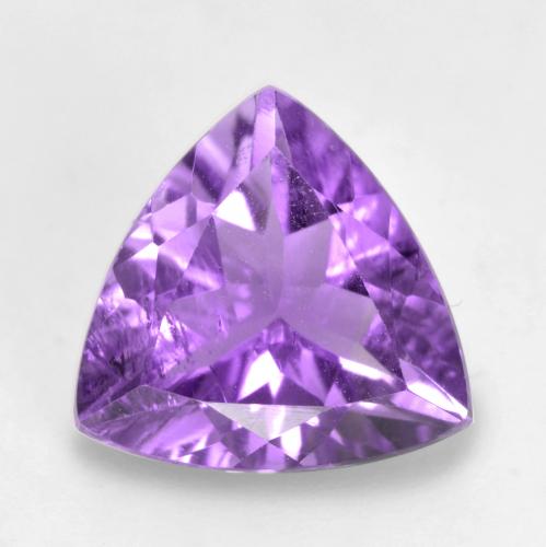 1,33 ctw natürlicher violetter Amethyst, Trillion, VVS-VS