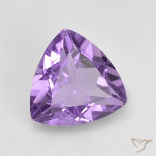 9,17 ctw natürlicher Mittelviolett Amethyst, Trillion, VVS-VS