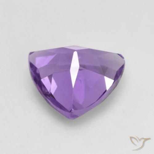 9,17 ctw natürlicher Mittelviolett Amethyst, Trillion, VVS-VS