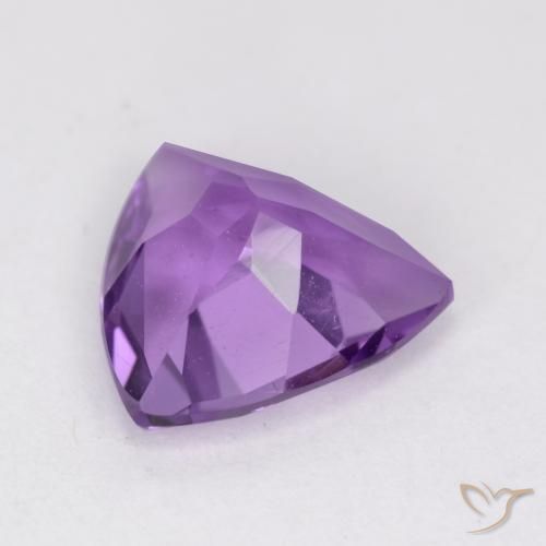 9,17 ctw natürlicher Tiefviolettes Violett Amethyst, Trillion, VS