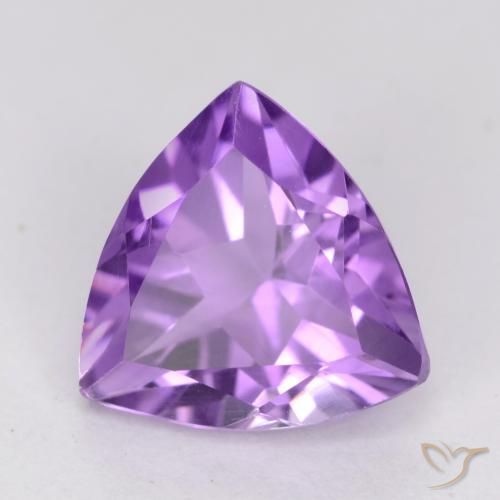 9,17 ctw natürlicher Mittelviolett Amethyst, Trillion, VS
