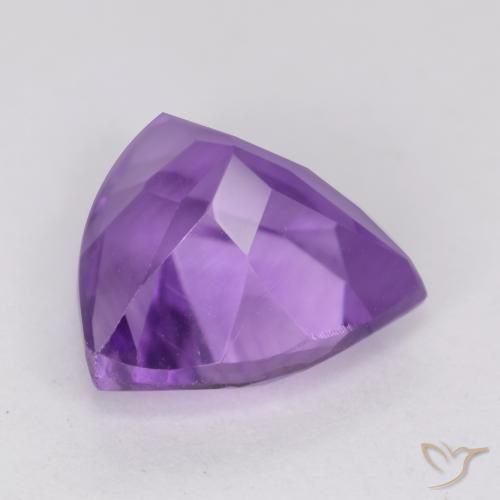 9,17 ctw natürlicher Mittelviolett Amethyst, Trillion, VS
