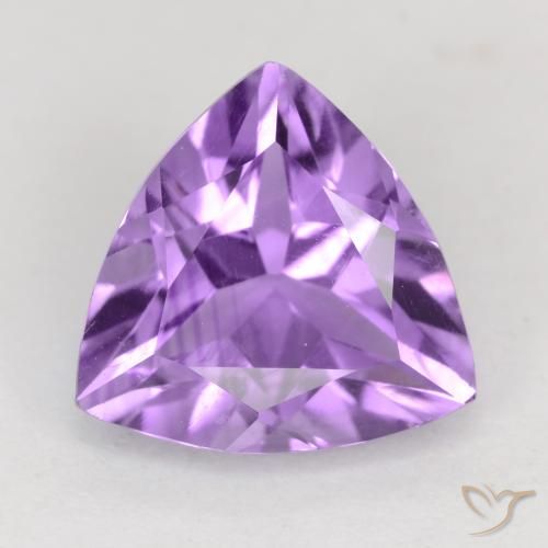 2.14ct Natürlicher Rosaig-violett Amethyst, Trillion, VVS-VS
