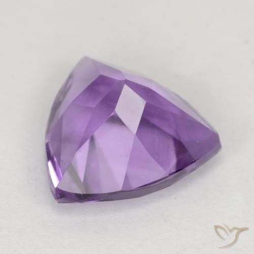 9,17 ctw natürlicher Rosaig-violett Amethyst, Trillion, VVS-VS
