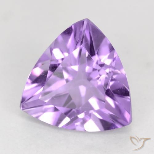 9,17 ctw natürlicher Rosaig-violett Amethyst, Trillion, VVS-VS
