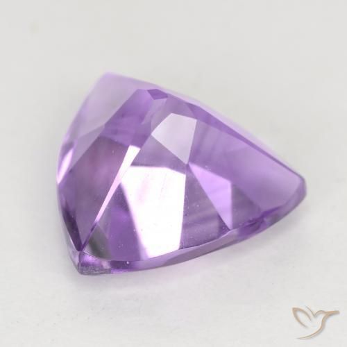 9,17 ctw natürlicher Rosaig-violett Amethyst, Trillion, VVS-VS