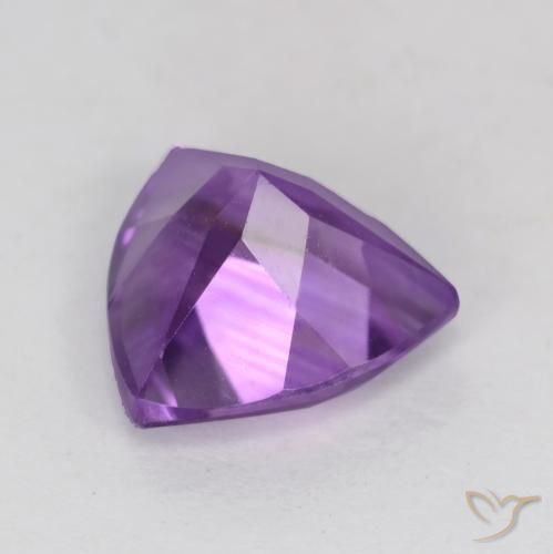 9,17 ctw natürlicher Lebhaftes Violett Amethyst, Trillion, VS
