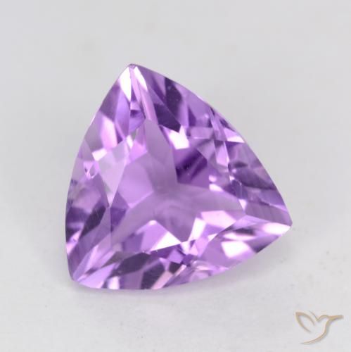 2.08ct Natürlicher Mittelviolett Amethyst, Trillion, VS