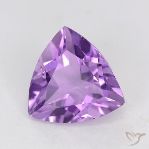 9,17 ctw natürlicher Mittelviolett Amethyst, Trillion, VS
