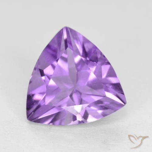 2.08ct Natürlicher Rosaig-violett Amethyst, Trillion, VVS-VS