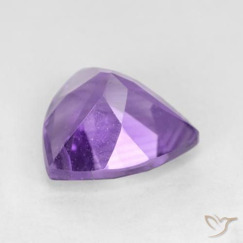 9,17 ctw natürlicher Rosaig-violett Amethyst, Trillion, VVS-VS