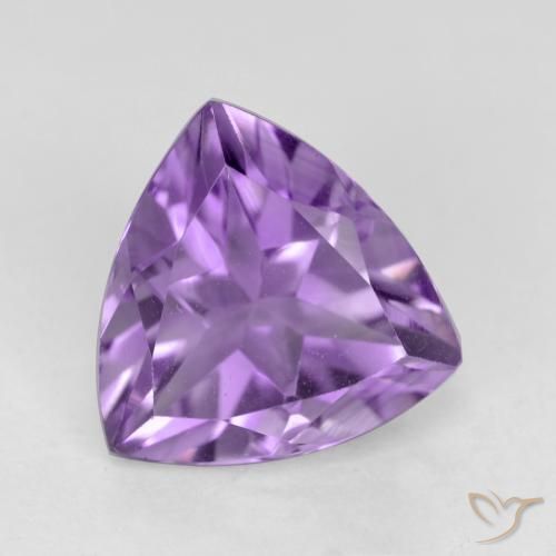 2.30ct Natürlicher Mittelviolett Amethyst, Trillion, VVS-VS
