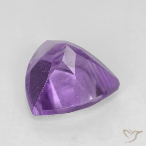 9,17 ctw natürlicher Mittelviolett Amethyst, Trillion, VVS-VS