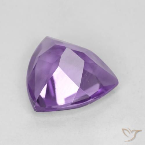 9,17 ctw natürlicher tiefviolett Amethyst, Trillion, VVS-VS