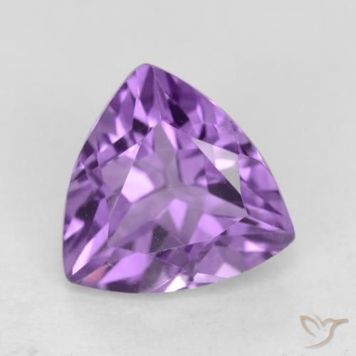 2.33ct Natürlicher Mittelviolett Amethyst, Trillion, VVS-VS