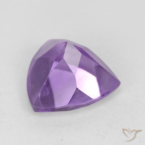 9,17 ctw natürlicher Rosaig-violett Amethyst, Trillion, VVS-VS