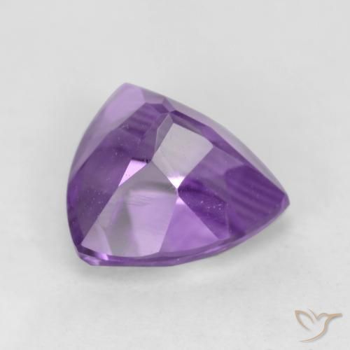 9,17 ctw natürlicher Mittelviolett Amethyst, Trillion, VVS-VS