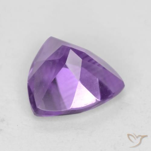 9,17 ctw natürlicher Intensives Violett Amethyst, Trillion, VVS-VS
