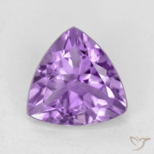 2.19ct Natürlicher Mittelviolett Amethyst, Trillion, VVS-VS