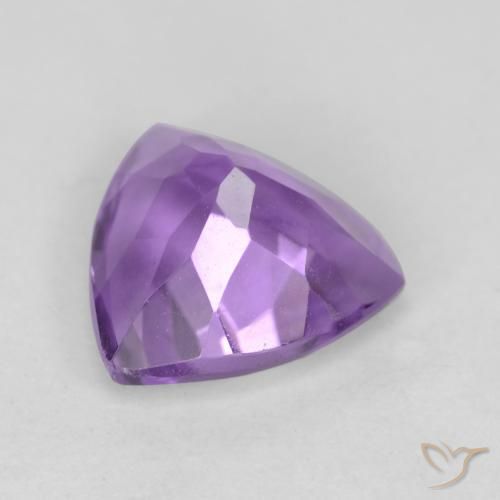 9,17 ctw natürlicher Mittelviolett Amethyst, Trillion, VVS-VS