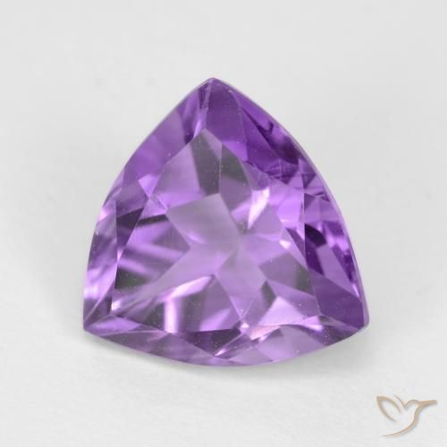 9,17 ctw natürlicher Mittelviolett Amethyst, Trillion, VVS-VS