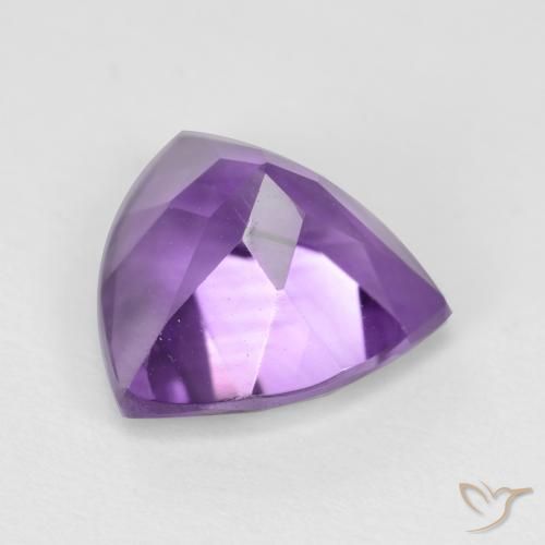 9,17 ctw natürlicher Mittelviolett Amethyst, Trillion, VVS-VS