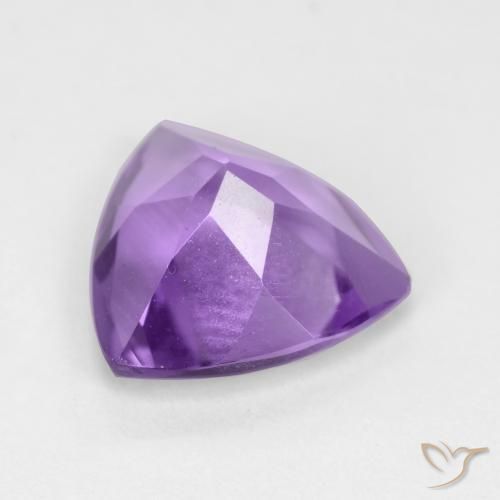 9,17 ctw natürlicher tiefviolett Amethyst, Trillion, VVS-VS