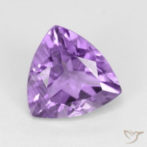 9,17 ctw natürlicher Mittelviolett Amethyst, Trillion, VVS-VS
