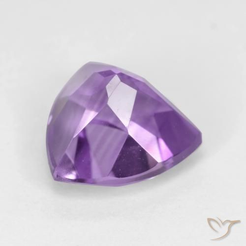9,17 ctw natürlicher Mittelviolett Amethyst, Trillion, VVS-VS