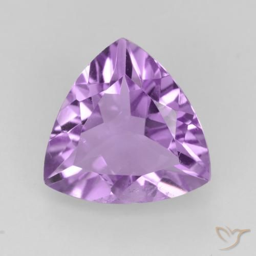 2.07ct Natürlicher Mittelviolettes Violett Amethyst, Trillion, VS
