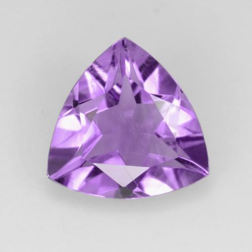 9,17 ctw natürlicher Mittelviolettes Violett Amethyst, Trillion, VS