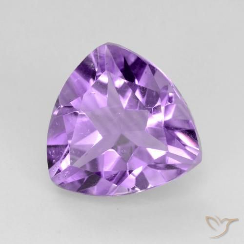 9,17 ctw natürlicher Mittelviolettes Violett Amethyst, Trillion, VS
